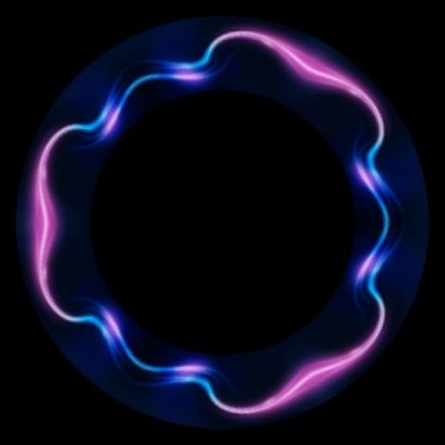 紫色極光 round preview