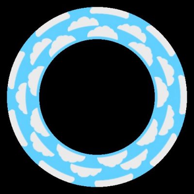 clouds and sky round preview