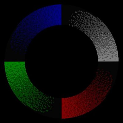 rgbw 2 mosaic round preview