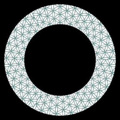 Flower of Life Panorama 3 round preview