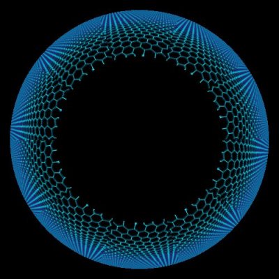 Blue Perspective Honey Comb round preview