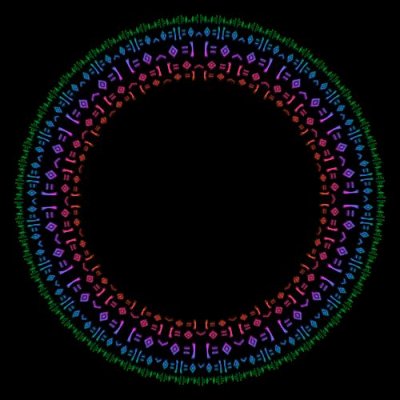 Porter Robinson Rainbow Symbols 01 round preview