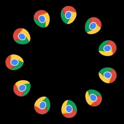 Google Chrome Logo round preview