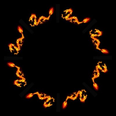 Dragon Flame round preview