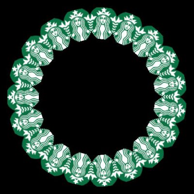 Starbucks Transparent round preview