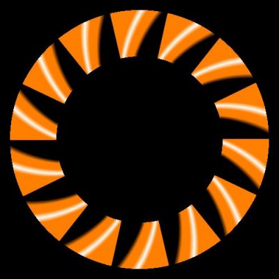 Orange pulse and fadeout round preview