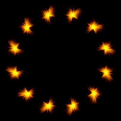 sun rays round preview