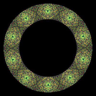 trippy psychedelic eye round preview