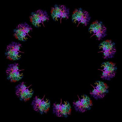 Neuron Tree round preview