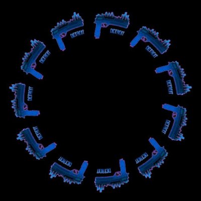 Detroit Robocop Logo round preview