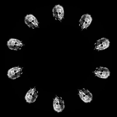 Einstein high definition round preview