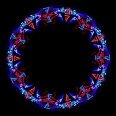 RED VS BLUE impossible triangles round preview