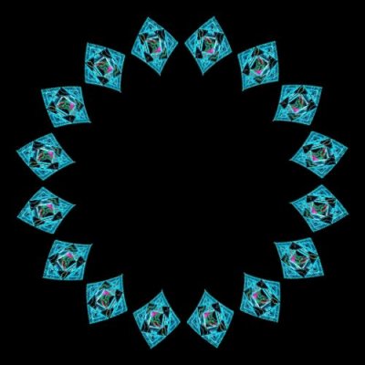 blue diamond round preview