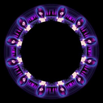 cyberpunk woman round preview