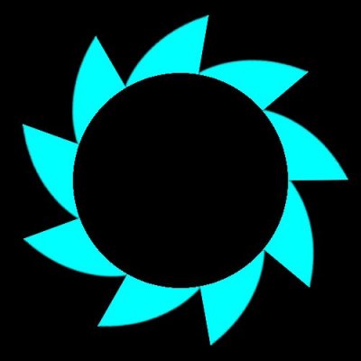 fadein bottom greenblue round preview