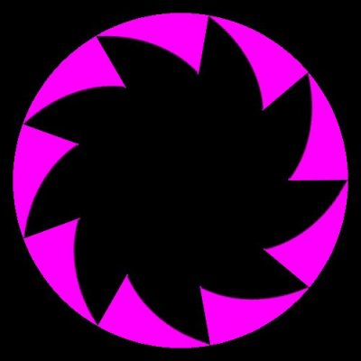 fadein top pink round preview