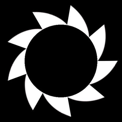 fadeout bottom white round preview