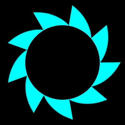 fadeout bottom greenblue round preview