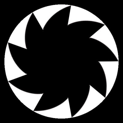 fadeout top white round preview