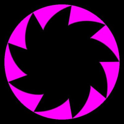 fadeout top pink round preview