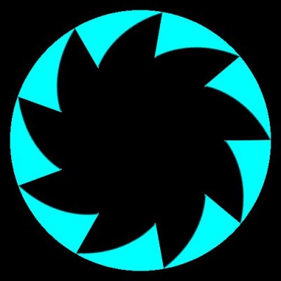 fadeout top greenblue round preview