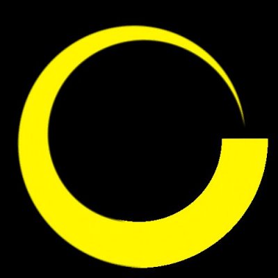 Yellow center end round preview