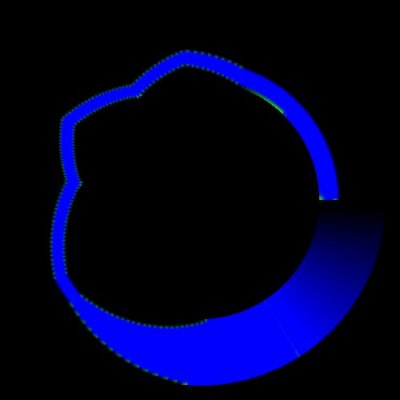 bounce blue round preview