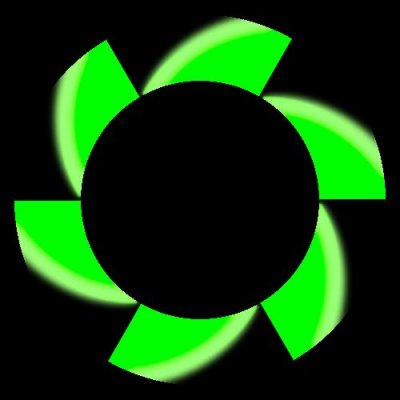 Green fade in round preview