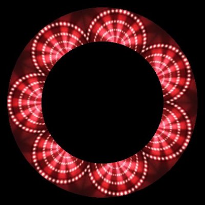 Corona LED Flower round preview