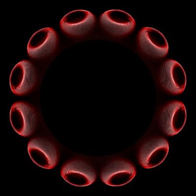 red circle lines round preview