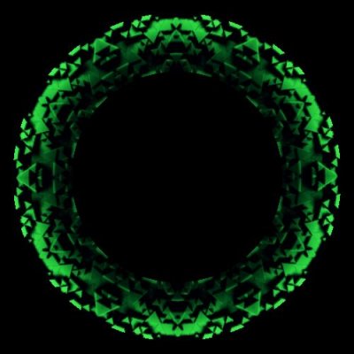 triangle green round preview