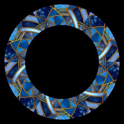 blue tile round preview