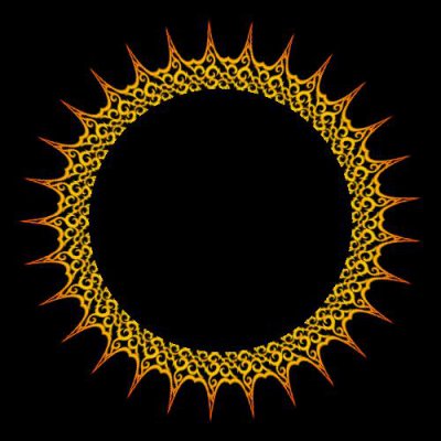 Sun mosaic round preview