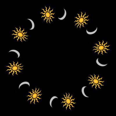 Sun and moon round preview