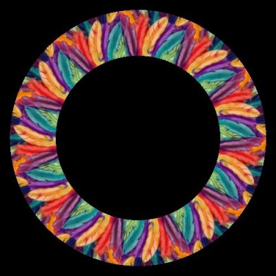 Colorful Feather Wallpapers round preview