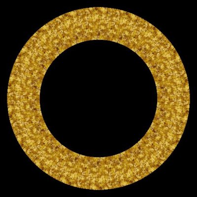 Gold Glitter Seamless Tile Pattern round preview