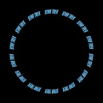 Star trek title letters round preview