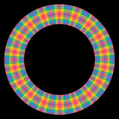 Rainbow Plaid round preview
