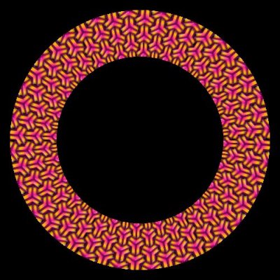 TriWeave Neon 3D round preview