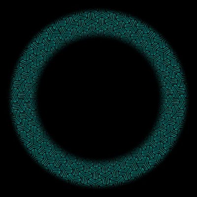 TriWeave TronBlue round preview