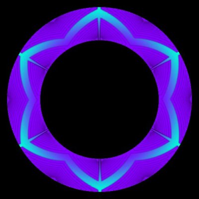 Origami River round preview