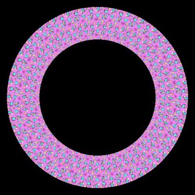 pattern 90s pink round preview