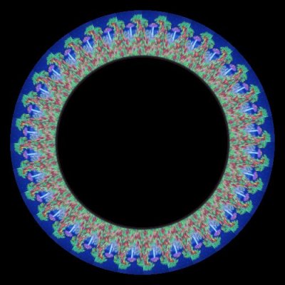 trippy wallpaper psychedelic colorful  3 round preview