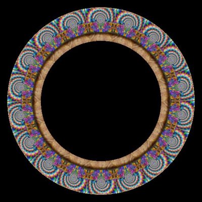 trippy wallpaper psychedelic colorful  8 round preview