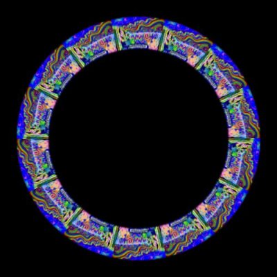 trippy wallpaper psychedelic colorful  9 round preview