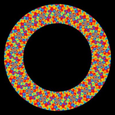 psychedelic gradient round preview