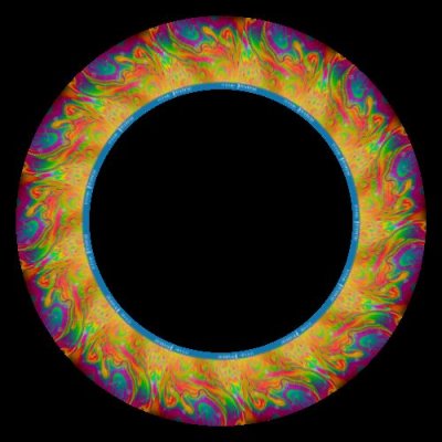 vivid multicolor round preview