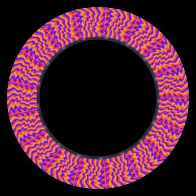 hippie wallpaper design trippy glitchy background for psychedelic s s parties with round preview