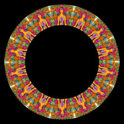 make psychedelic illustration for you round preview