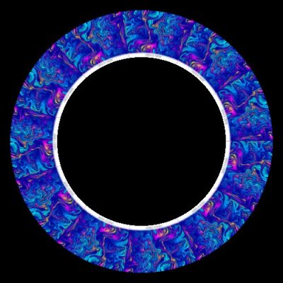 vector abstract geometric design psychedelic round preview